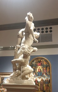 L'Enlèvement des Sabines - Sculpture de Giambologna (16e)